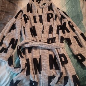 PINK short bathrobe size M/L
